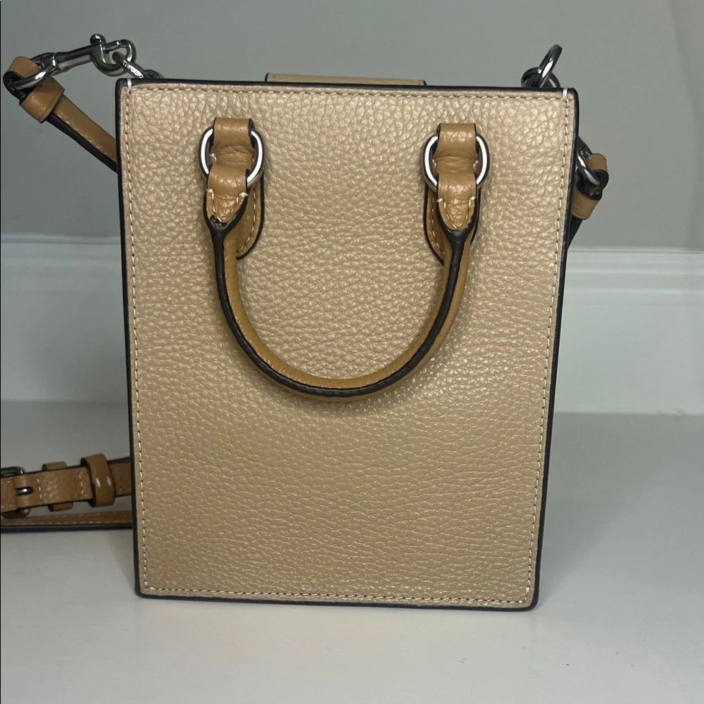 Coach Tan Mini Tote - Picture 6 of 14